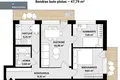 Wohnung 3 zimmer 48 m² Kaunas, Litauen