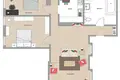 Квартира 3 комнаты 73 м² Столица Прага, Чехия