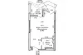 Apartamento 1 habitación 33 m² Minsk, Belarús