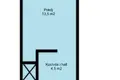 Appartement 1 chambre 20 m² Varsovie, Pologne