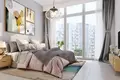 Complejo residencial High-quality residence Creek Views 1 with a swimming pool close to the international airport, Al Jaddaf, Dubai, UAE