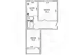 Квартира 2 комнаты 50 м² Мухавецкий сельский Совет, Беларусь