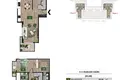 Mieszkanie 2 pokoi 115 m² Alanya, Turcja
