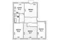 Apartamento 1 habitación 100 m² Muchaviecki sielski Saviet, Belarús