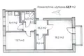 Wohnung 2 zimmer 54 m² in Warschau, Polen