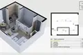 1 bedroom apartment 42 m² Budva, Montenegro