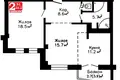 2 room apartment 61 m² Minsk, Belarus