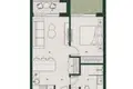Wohnung 1 Schlafzimmer 41 m² Gemeinde Tivat, Montenegro