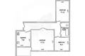 Wohnung 3 zimmer 61 m² Pruschany, Belarus