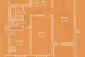 Wohnung 2 zimmer 47 m² Minsk, Belarus