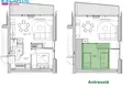 Wohnung 3 zimmer 47 m² Polangen, Litauen