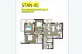 Квартира 3 спальни 133 м² Бар, Черногория