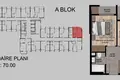 Appartement 3 chambres 100 m² Mezitli, Turquie