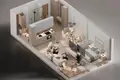 Piso independiente 1 habitacion 52 m² Becici, Montenegro