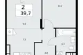 Квартира 2 комнаты 40 м² район Троицк, Россия