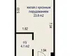 1 room apartment 30 m² Minsk, Belarus