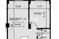 Квартира 2 комнаты 64 м² Хургада, Египет