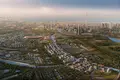Complexe résidentiel Residential complex Riviera II with a swimming pool and a garden close to the beach and the golf course, MBR City, Dubai, UAE
