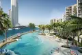Complexe résidentiel Residential complex near green park, marina and city beach, Dubai Creek, Dubai, UAE