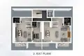 Penthouse 4 pokoi 115 m² Alanya, Turcja
