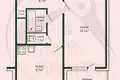 Mieszkanie 1 pokój 40 m² Zamastocca, Białoruś