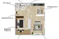 Apartamento 2 habitaciones 50 m² Vilna, Lituania
