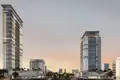 Complexe résidentiel New Skyhills Residence 2 with swimming pools, a restaurant and a viewpoint, JVC, Dubai, UAE