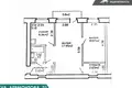 Apartamento 2 habitaciones 44 m² Minsk, Belarús