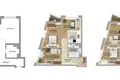 3 room apartment 57 m² Minsk, Belarus