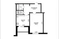 Квартира 1 комната 43 м² Минск, Беларусь