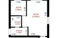 Apartamento 1 habitación 32 m² Minsk, Belarús