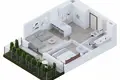 2 room apartment 35 m² Gdańsk, Poland