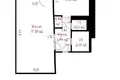 Mieszkanie 1 pokój 35 m² Mińsk, Białoruś