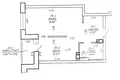 1 room apartment 44 m² Minsk, Belarus