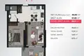 Apartamento 2 habitaciones 84 m² Bayrakli, Turquía