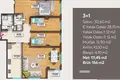 2 bedroom apartment 92 m² Uskudar, Turkey