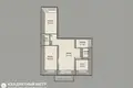 Квартира 3 комнаты 58 м² Мачулищи, Беларусь