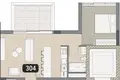 Appartement 1 chambre 61 m² Germasogeia, Chypre