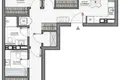 Квартира 4 комнаты 80 м² Минск, Беларусь