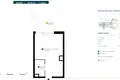 Estudio 1 habitación 29 m² Varsovia, Polonia
