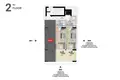 Квартира 1 спальня 37 м² муниципалитет Ларнака, Кипр