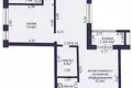 3 room apartment 74 m² Kopishche, Belarus
