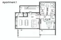 Квартира 3 спальни 229 м² Zaton, Хорватия
