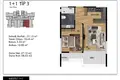 Appartement 2 chambres 58 m² Mezitli, Turquie