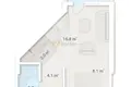 1 bedroom apartment 41 m² Batumi, Georgia