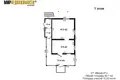 House 63 m² Bialarucki sielski Saviet, Belarus