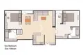 Condo 2 rooms 130 m² in Sangkat Boeng Keng Kang Ti Muoy, Cambodia