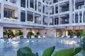 Wohnkomplex New complex of serviced apartments Sky Suites with swimming pools, a spa and a restaurant, JVC, Dubai, UAE