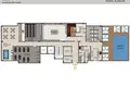 Квартира 2 комнаты 48 м² Убе, Турция