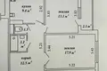 Appartement 2 chambres 58 m² Minsk, Bélarus